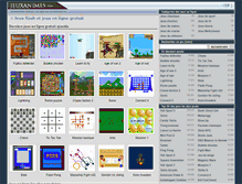 Tablet Screenshot of jeuxanimes.com